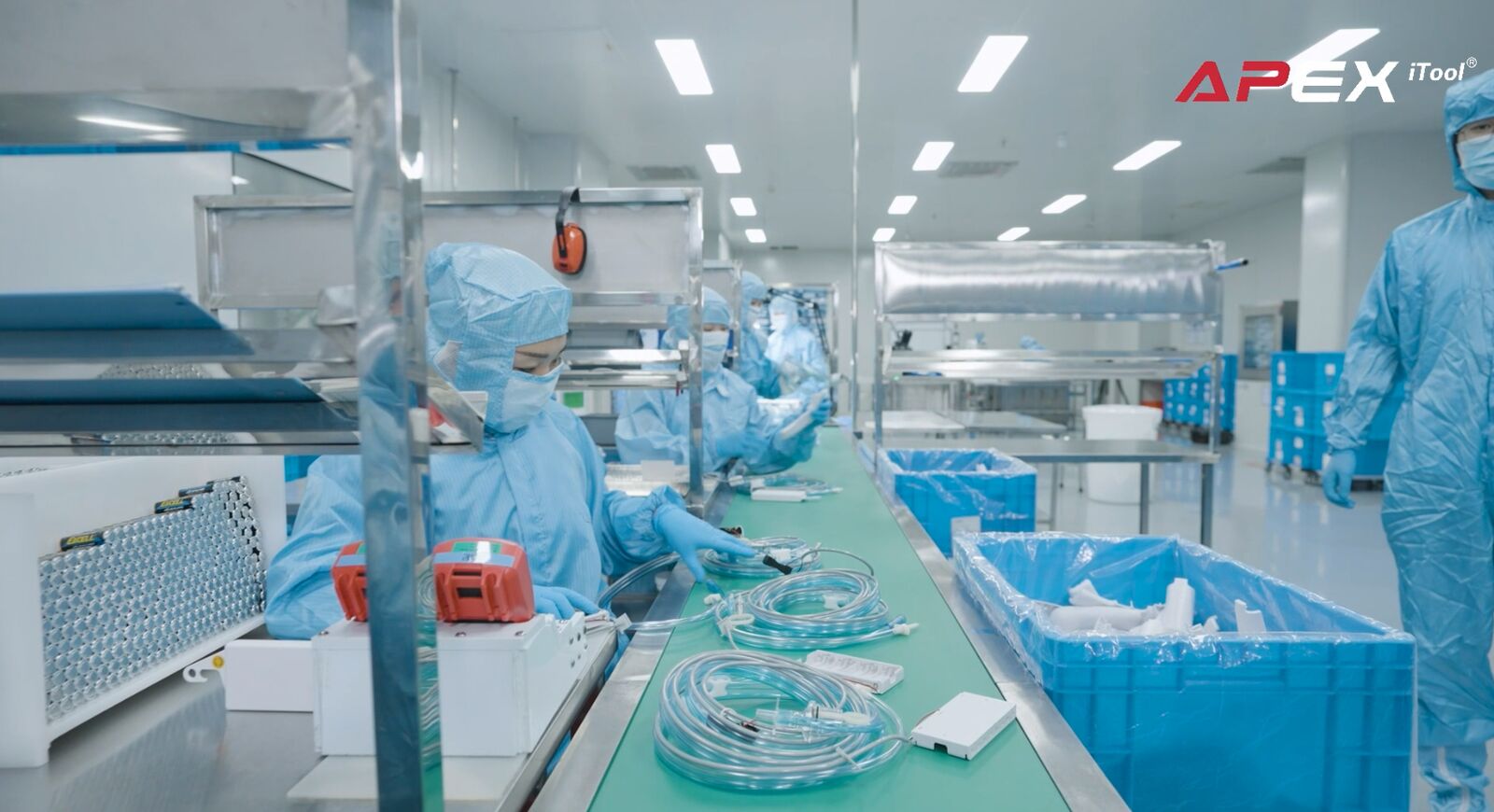 Apex Tools & Orthopedics cleanroom assembly and packaging in Guangzhou, China